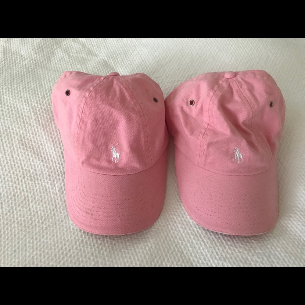 Pink Polo Ralph Lauren Soft-Style Hats